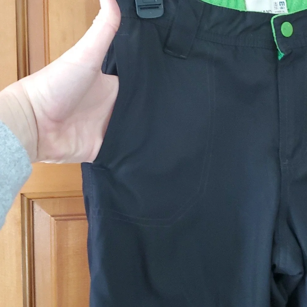 Old Navy Boys Size 8‎ Black Fleece Lined Snowpants